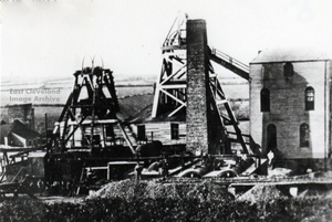Head Gear of Crags Hall Ironstone Mine