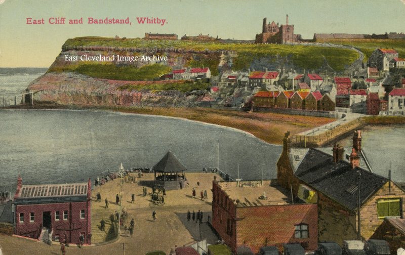 East Cliff and Bandstand, Whitby