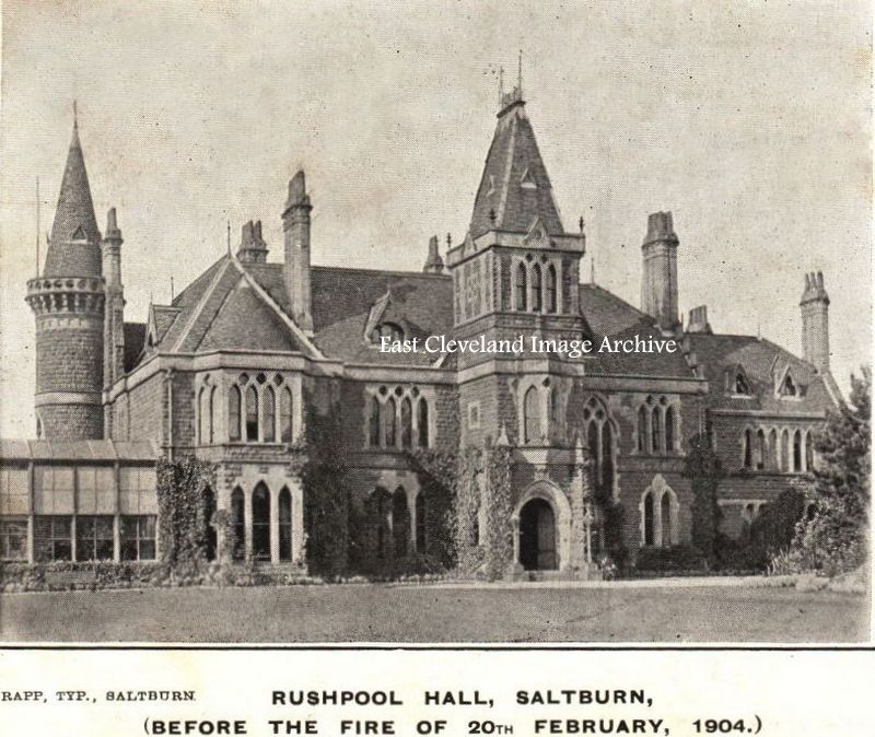 Rushpool Hall before the Fire